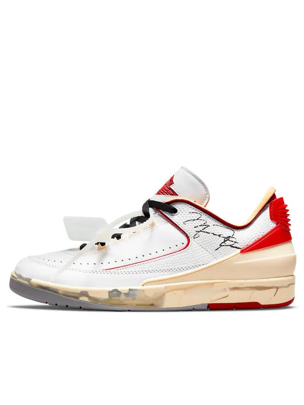 Кроссовки 2 ретро низкие sp xx не совсем Air Jordan — изображение 1 из 4, белый/красный/черный
