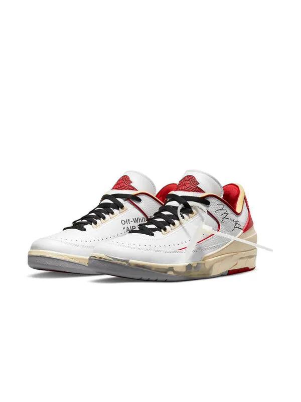 Кроссовки 2 ретро низкие sp xx не совсем Air Jordan — изображение 3 из 4, белый/красный/черный