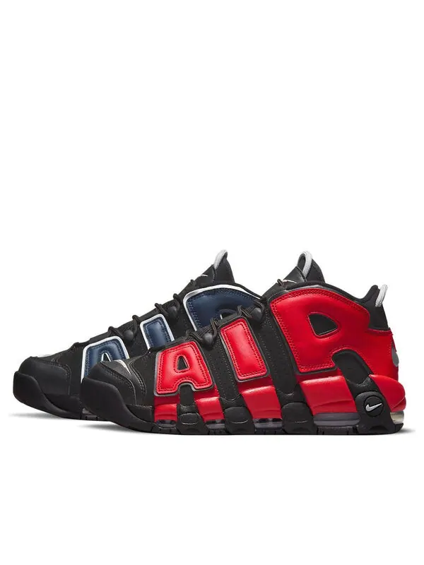 Кроссовки air more uptempo '96 'split' Nike — изображение 1 из 4, черный/синий/красный