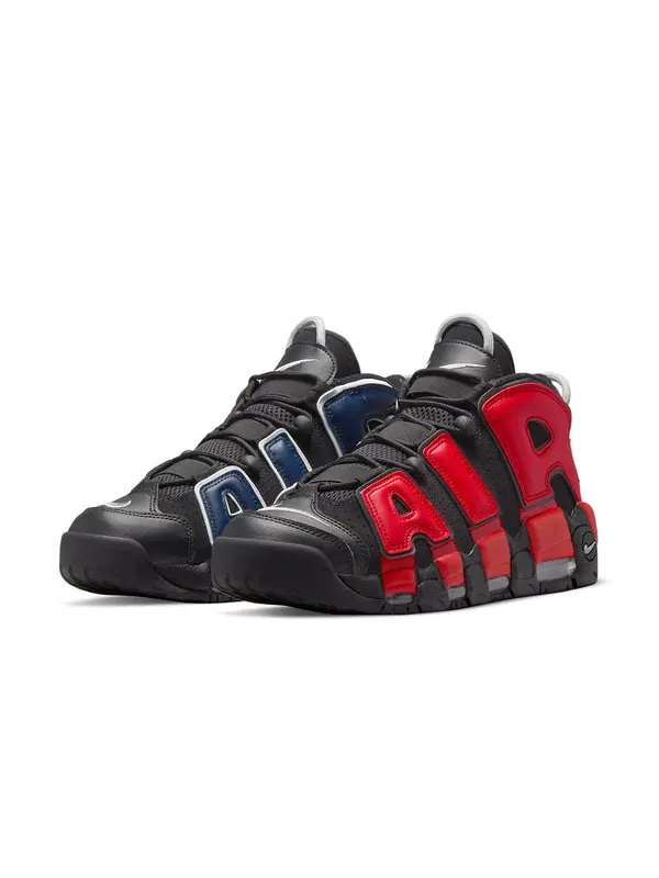 Кроссовки air more uptempo '96 'split' Nike — изображение 3 из 4, черный/синий/красный