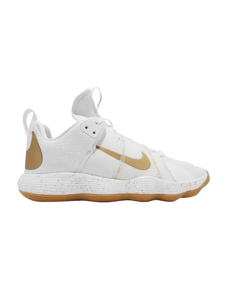 Кроссовки Nike React HyperSet SE 'White Metallic Gold' — изображение 1 из 1, белый металлик