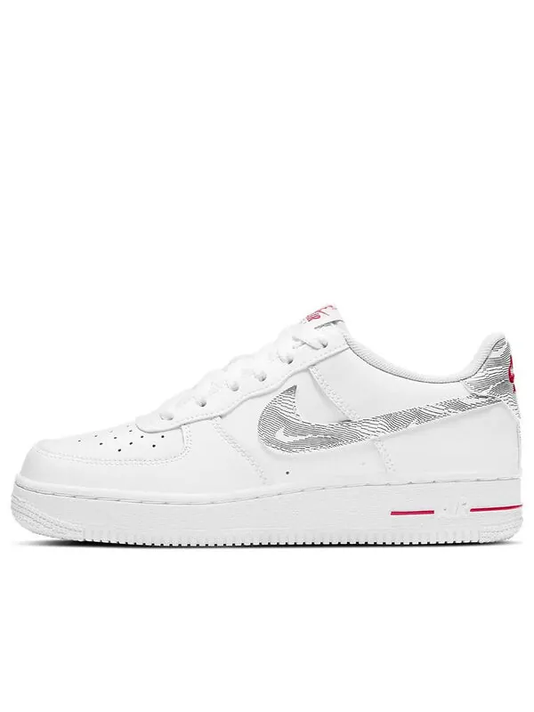 Кроссовки air force 1 низкие Nike — изображение 1 из 4, белый/серый/красный
