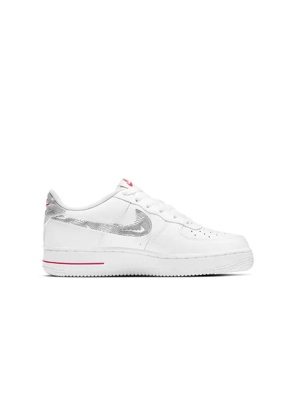 Кроссовки air force 1 низкие Nike — изображение 2 из 4, белый/серый/красный