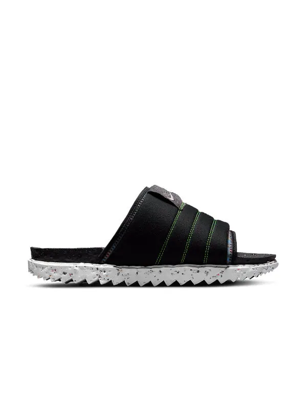 Тапочки asuna crater slide 'black' Nike — изображение 2 из 4, черный