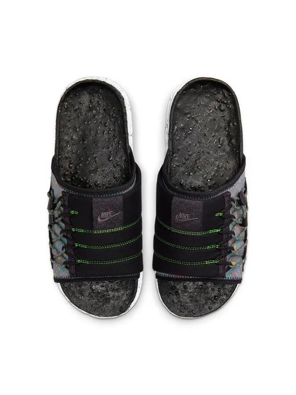 Тапочки asuna crater slide 'black' Nike — изображение 3 из 4, черный