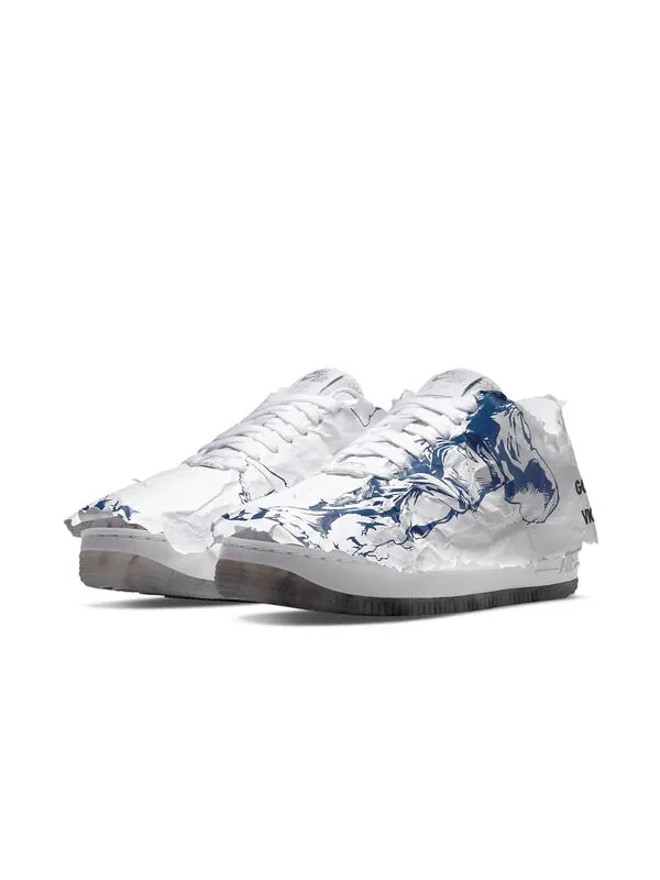 Кроссовки air force 1 shadow Nike — изображение 3 из 4, белый/синий