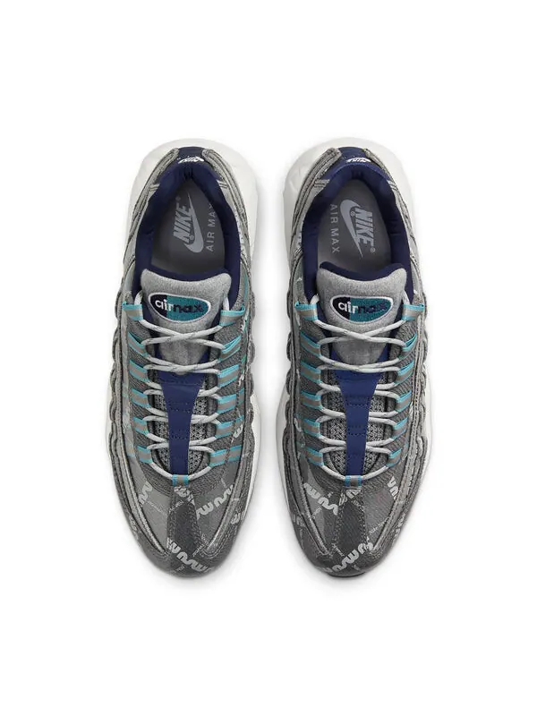 Кроссовки air max 95 se 'summer showers 'grey blue' Nike — изображение 4 из 4, серый/синий