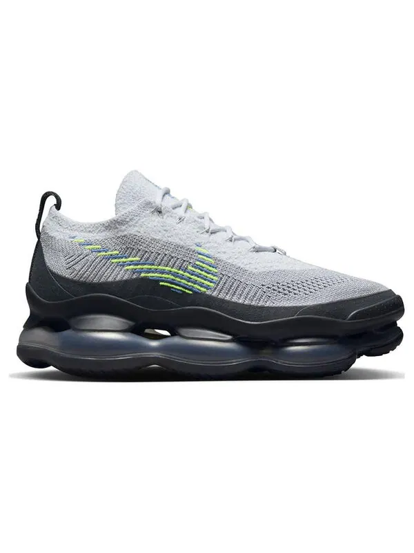 Кроссовки air max scorpion flyknit Nike — изображение 2 из 4, серый/черный