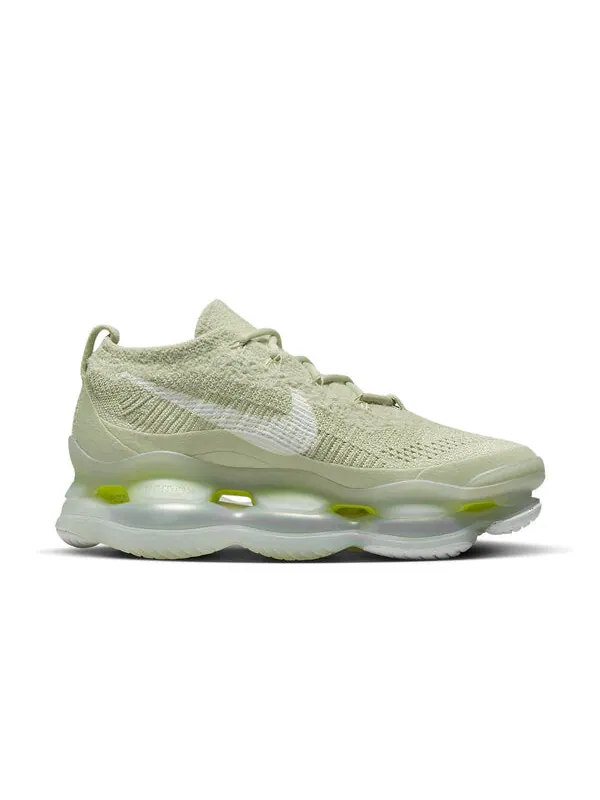 Кроссовки air max scorpion flyknit Nike — изображение 2 из 4, зеленый