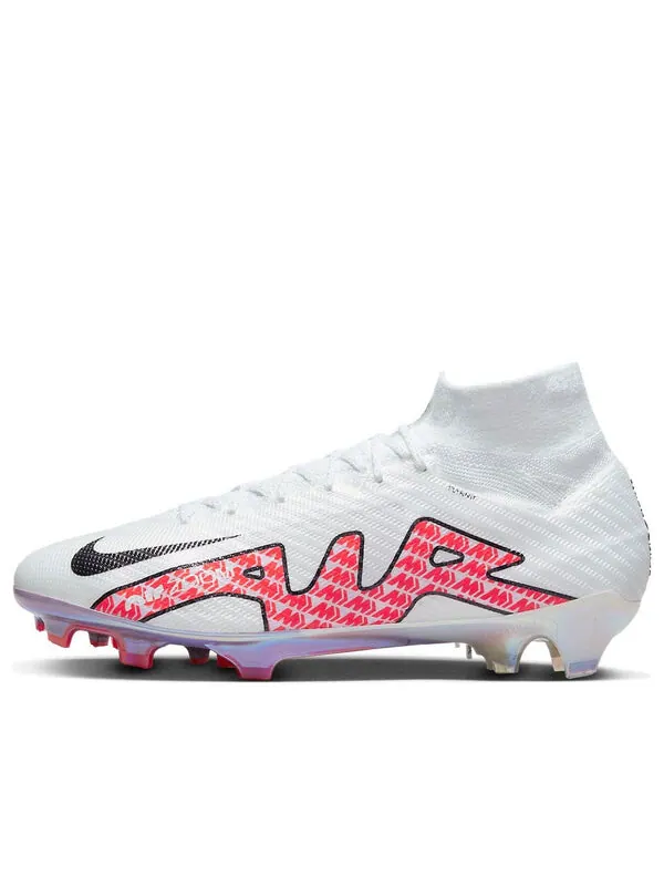 Кроссовки mercurial superfly 9 elite fg Nike — изображение 1 из 4, белый/красный