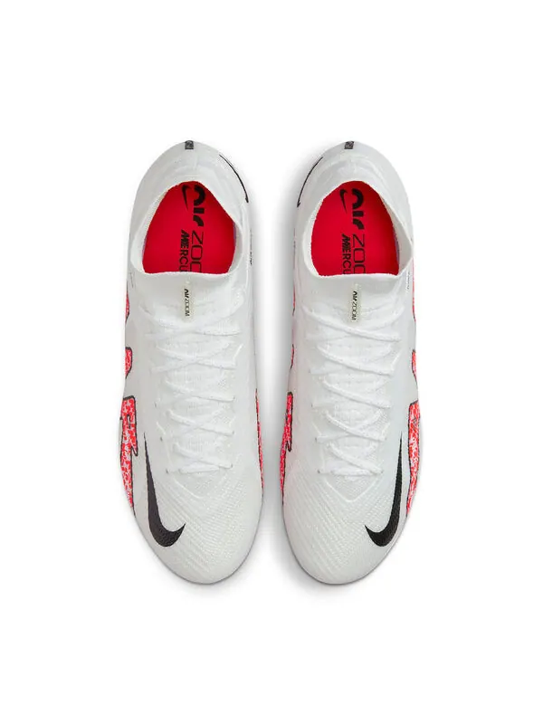 Кроссовки mercurial superfly 9 elite fg Nike — изображение 2 из 4, белый/красный