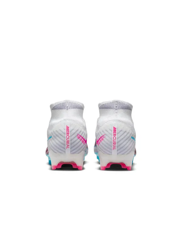 Кроссовки mercurial superfly 9 elite fg 'blast pack' Nike — изображение 3 из 4, белый
