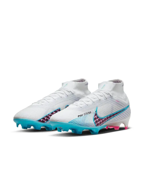 Кроссовки mercurial superfly 9 elite fg 'blast pack' Nike — изображение 4 из 4, белый