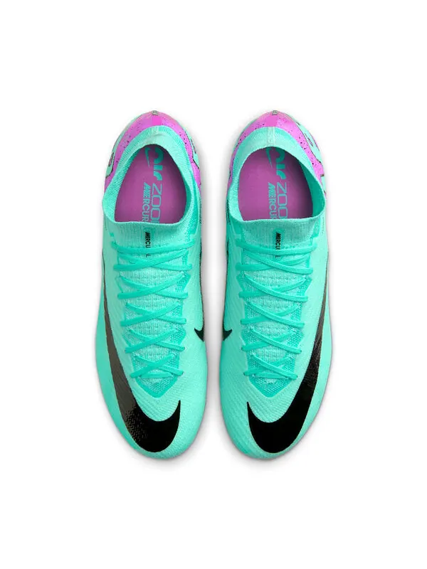 Кроссовки mercurial superfly 9 elite fg high-top 'hyper turquoise' Nike — изображение 2 из 4, черный/белый