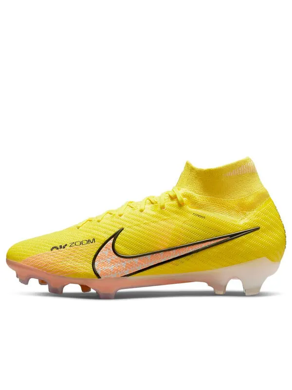 Кроссовки mercurial superfly 9 elite fg Nike — изображение 1 из 4, желтый