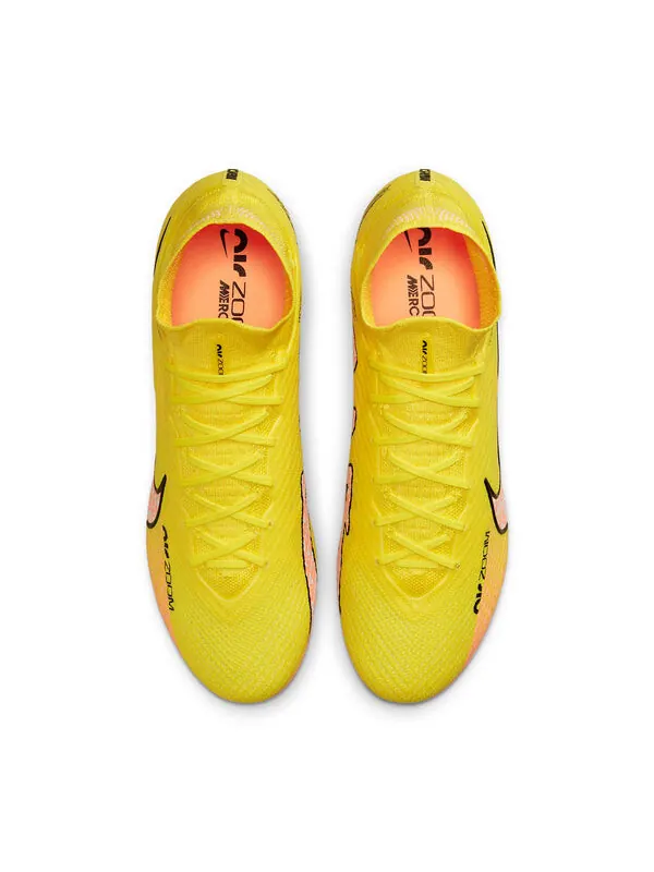 Кроссовки mercurial superfly 9 elite fg Nike — изображение 2 из 4, желтый