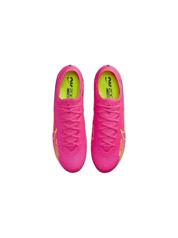 Кроссовки Nike Zoom Mercurial Vapor 15 Elite FG 'Luminous Pack' — изображение 4 из 4, розовый/желтый