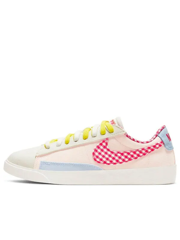 Кроссовки блейзер низкий lx Nike — изображение 1 из 4, розовый/желтый/синий