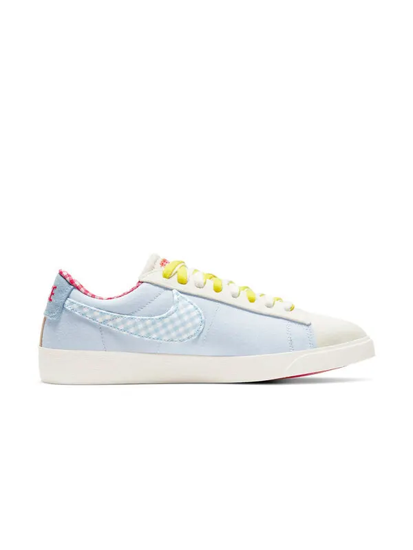 Кроссовки блейзер низкий lx Nike — изображение 2 из 4, розовый/желтый/синий
