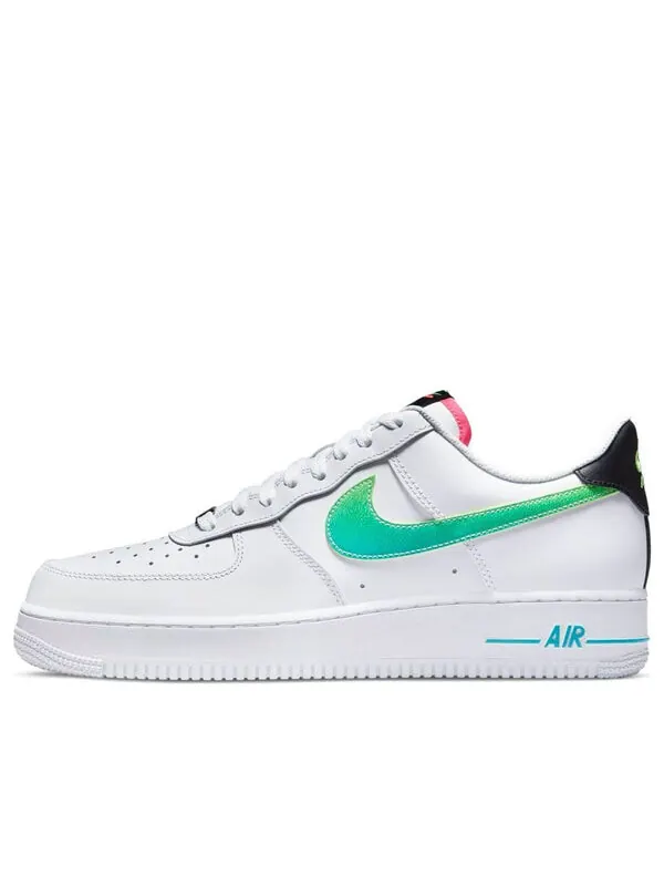 Кроссовки air force 1 '07 lv8 'white aquamarine' Nike — изображение 1 из 4, белый
