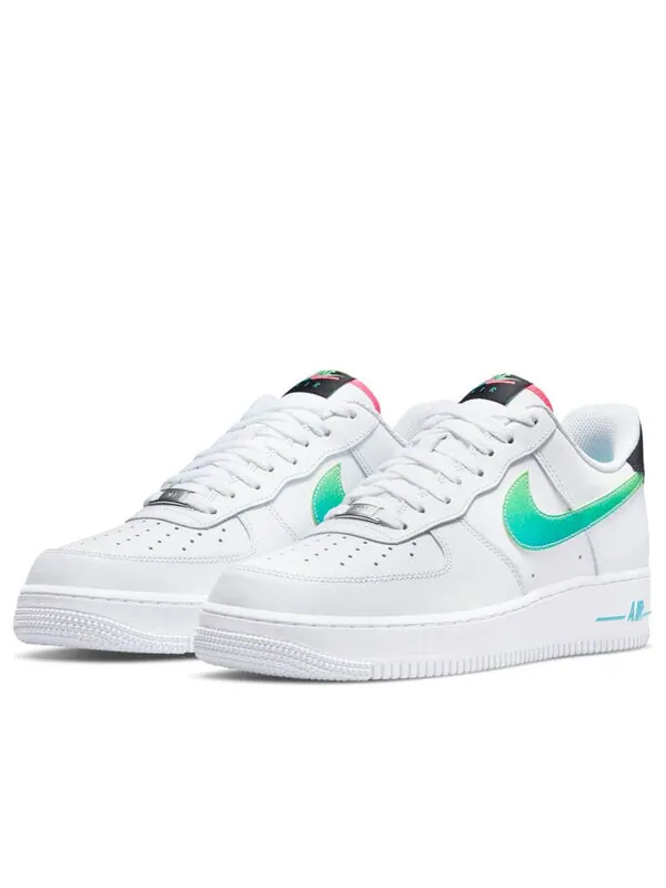 Кроссовки air force 1 '07 lv8 'white aquamarine' Nike — изображение 3 из 4, белый