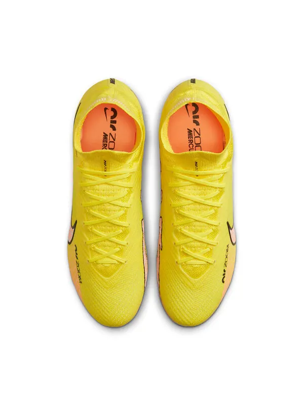 Кроссовки mercurial superfly 9 elite ag pro Nike — изображение 2 из 4, желтый/розовый
