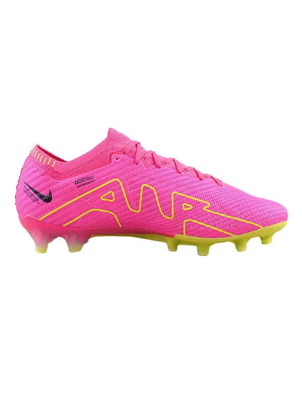 Кроссовки Nike Zoom Vapor 15 Elite AG-Pro 'Pink Blast Volt' — изображение 2 из 4, розовый/желтый