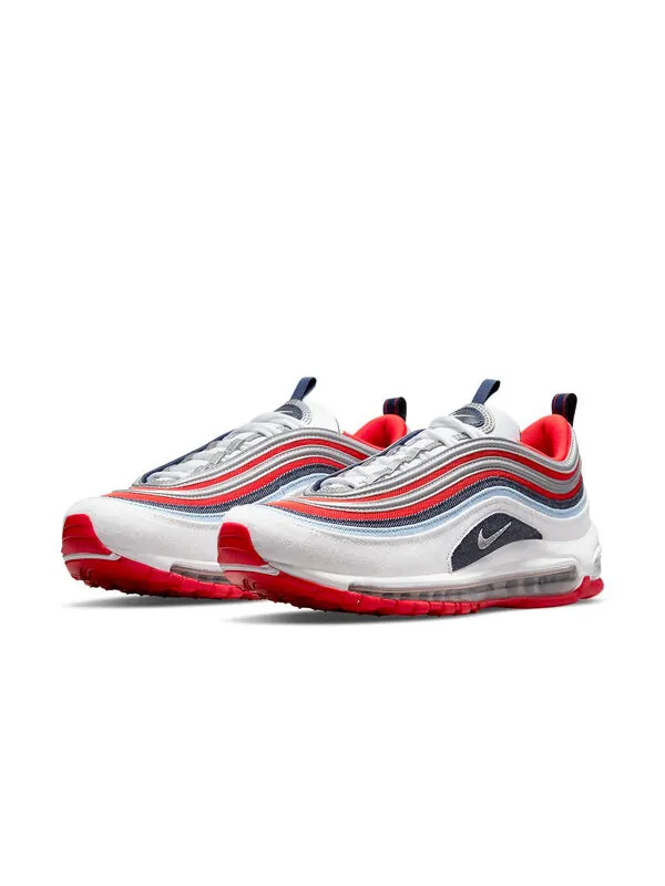 Кроссовки air max 97 Nike — изображение 3 из 4, белый/синий/красный