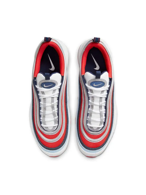 Кроссовки air max 97 Nike — изображение 4 из 4, белый/синий/красный