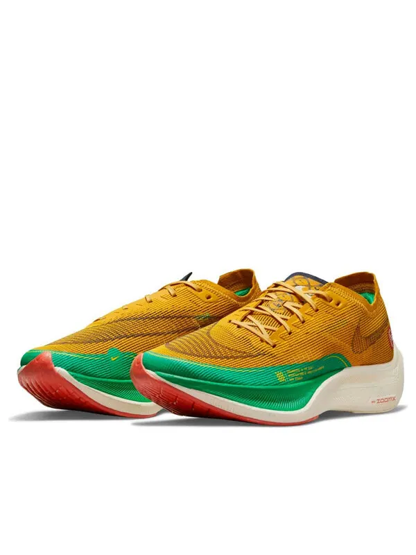 Кроссовки zoomx vaporfly next% 2 'dark sulfur stadium green' Nike — изображение 3 из 4, темный/зеленый