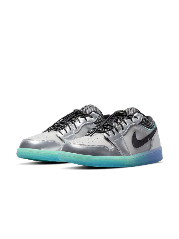 Кроссовки 1 low se Air Jordan — изображение 3 из 4, серебристый/серый/черный