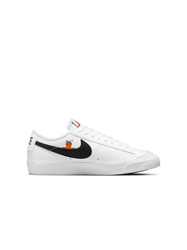 Кроссовки blazer low '77 'the world is your playground' Nike — изображение 2 из 4, белый/черный