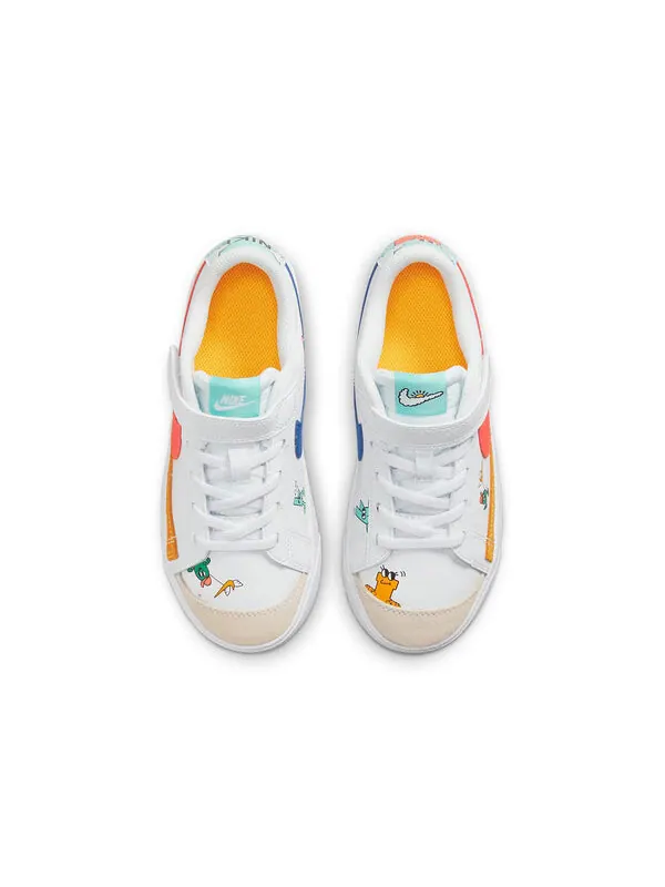 Кроссовки blazer low '77 'creative adventures' Nike — изображение 4 из 4, белый розовый синий