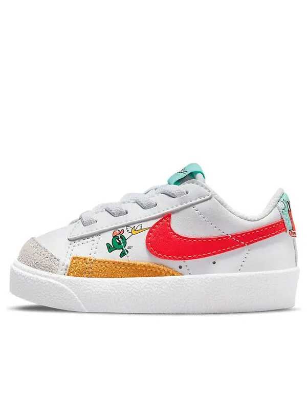 Кроссовки blazer low '77 'creative adventures' Nike — изображение 1 из 4, белый/красный/синий