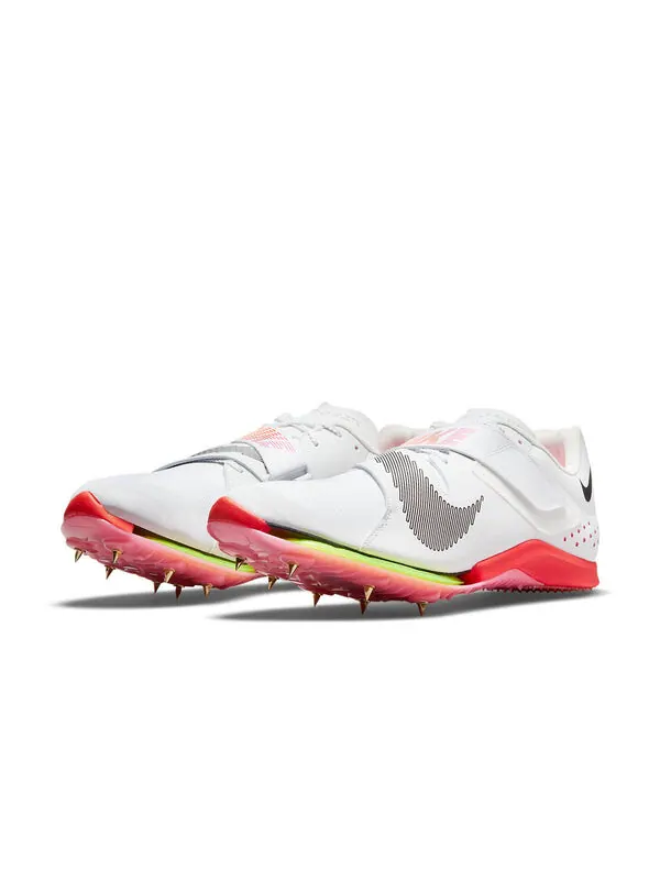 Кроссовки air zoom long jump elite Nike — изображение 4 из 4, белый/красный