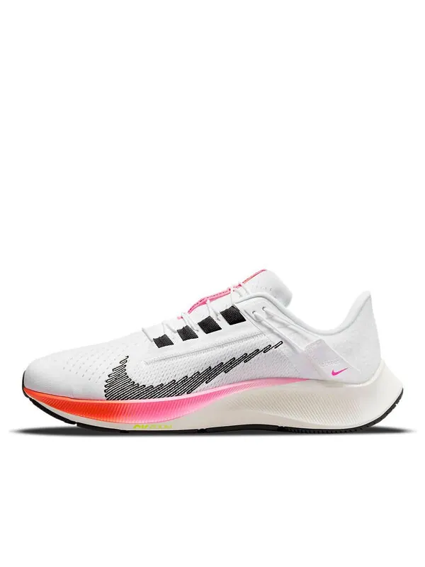 Кроссовки air zoom pegasus 38 flyease Nike — изображение 1 из 4, белый/черный/розовый