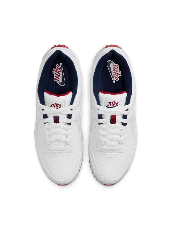 Кроссовки air max 90 Nike — изображение 4 из 4, белый/синий