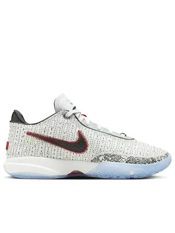 Кроссовки lebron 20 ep 'the debut' Nike — изображение 2 из 4, серый/красный