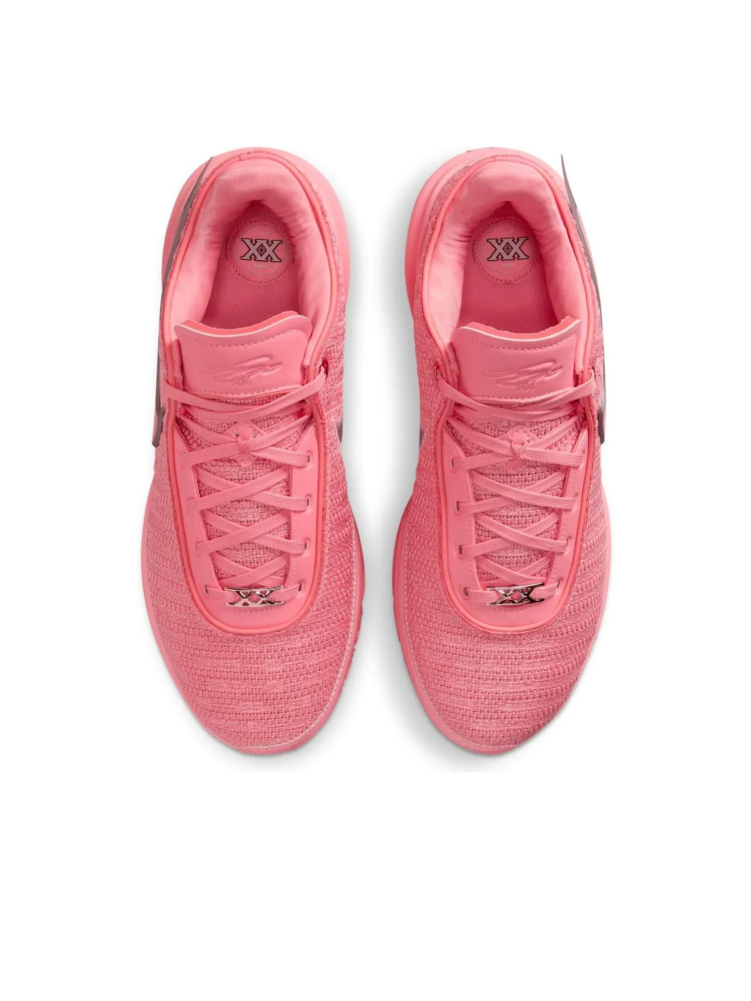 Кроссовки Nike LeBron 20 'Pink Diamond' — изображение 2 из 6, розовый