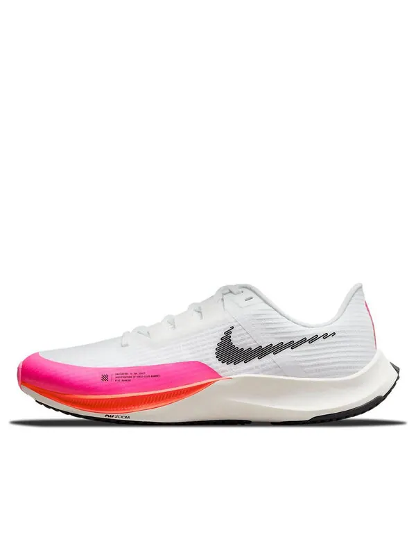 Кроссовки air zoom rival fly 3 Nike — изображение 1 из 4, белый/черный//розовый