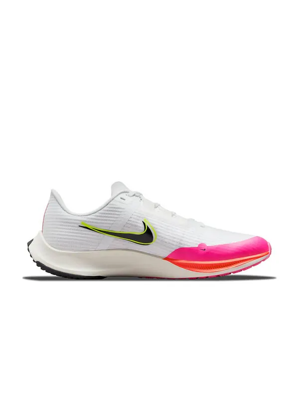 Кроссовки air zoom rival fly 3 Nike — изображение 2 из 4, белый/черный//розовый