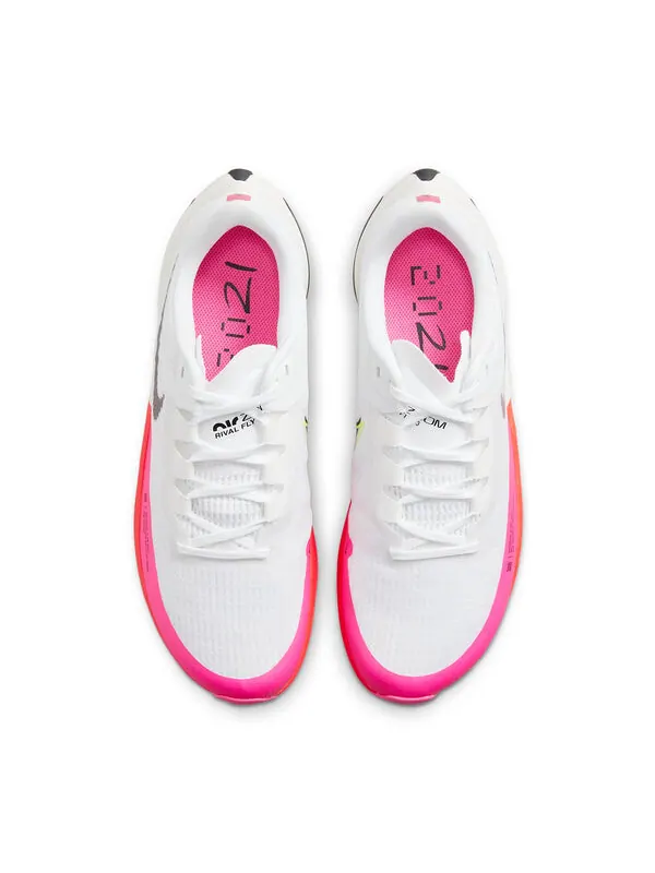 Кроссовки air zoom rival fly 3 Nike — изображение 4 из 4, белый/черный//розовый