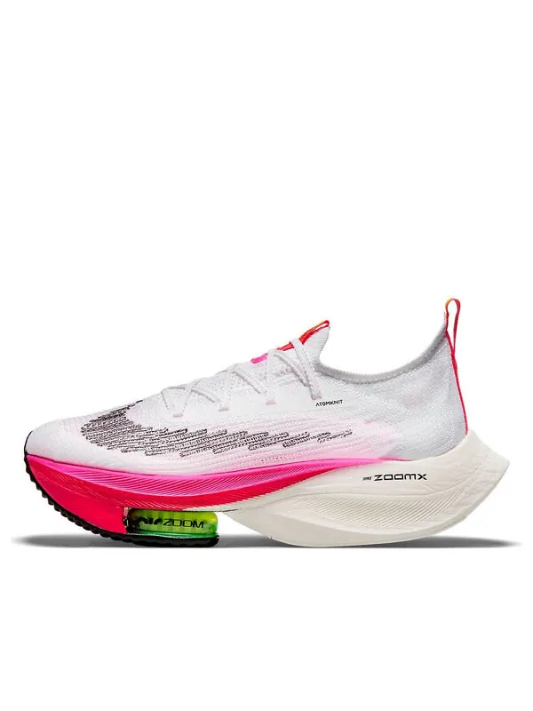 Кроссовки air zoom alphafly next% flyknit Nike — изображение 1 из 4, белый/черный/розовый