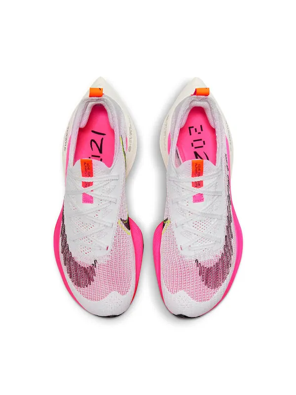 Кроссовки air zoom alphafly next% flyknit Nike — изображение 4 из 4, белый/черный/розовый