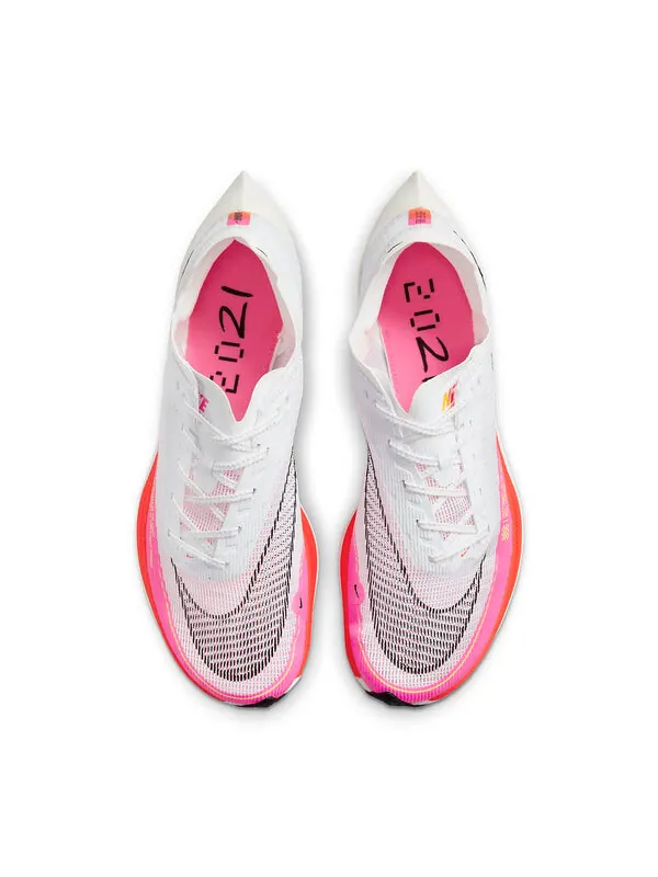 Кроссовки zoomx vaporfly next% 2 Nike — изображение 4 из 4, белый/черный/розовый