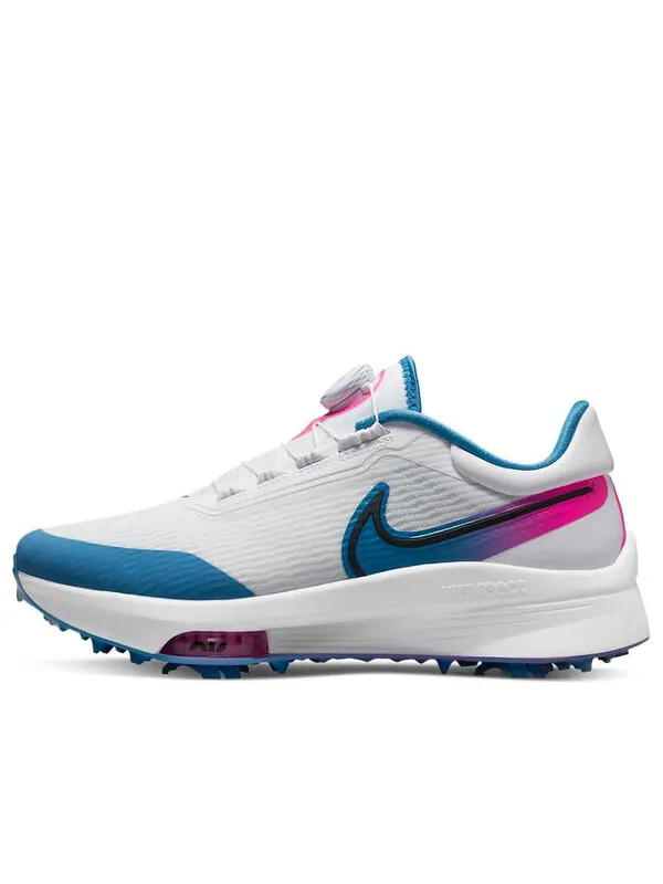 Кроссовки air zoom infinity tour next% boa wide 'white aurora blue pink blast' Nike — изображение 1 из 4, белый/синий/розовый