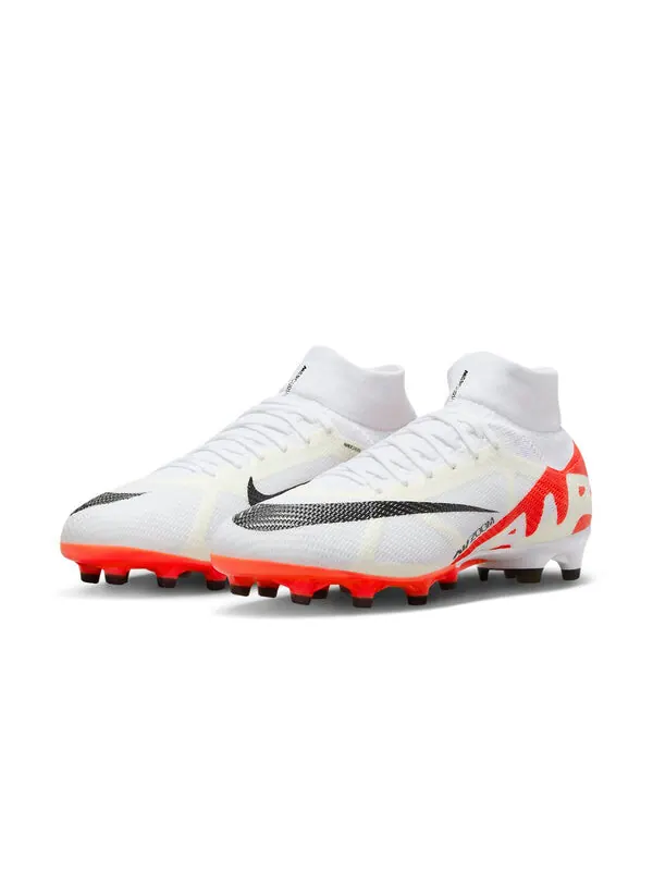 Кроссовки mercurial superfly 9 pro ag pro Nike — изображение 4 из 4, белый/красный