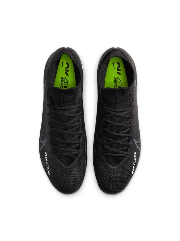 Кроссовки mercurial superfly 9 pro fg Nike — изображение 2 из 4, черный/зеленый
