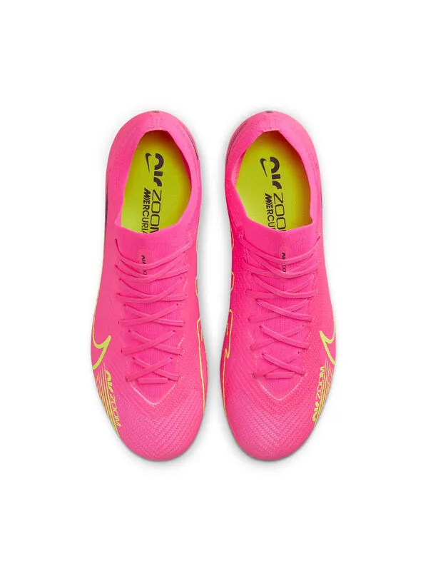 Кроссовки air zoom vapor 15 pro hg Nike — изображение 2 из 4, розовый/желтый