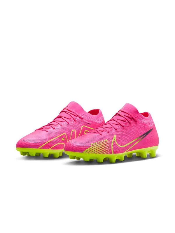 Кроссовки air zoom vapor 15 pro hg Nike — изображение 4 из 4, розовый/желтый